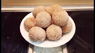 SECRET ON HOW TO MAKE A PERFECT SESAME BALLS, NO CRACKS, NOT HOLLOW, JUST PERFECT 👌