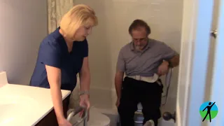 How to Use an Extended Tub Transfer Bench--Surprisingly Simple Stroke Care