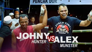 JOHNY Hunter VS ALEX Munster | Pencak Dor Lirboyo