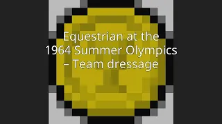 Equestrian at the 1964 Summer Olympics – Team dressage