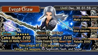 DFFOO Global - Sephiroth Burst & Sephiroth LD Banners