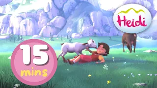 Heidi 🌸 Compilación de primavera 🌸 | Episodios Completos | ¡Hay que salvar a princesa! | 15 minutos