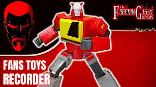 Fans Toys RECORDER (Blaster) : EmGo's Transformers Reviews N' Stuff