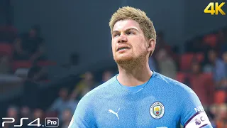 FIFA 22 - Manchester United vs Manchester City | PS4 PRO Gameplay [4K 60FPS]