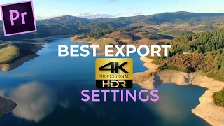 Tutorial Best export 4k settings Adobe Premiere 2020