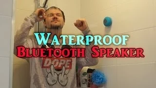 Mini Waterproof Wireless Bluetooth Speaker Shower Test + Review | DansTube.TV