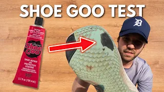 Fixing Running Shoes with Shoe Goo - Seams and Outsole Repair