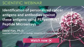 Identification of personalized cancer antigens and antibodies using PEPperPRINT Peptide Microarrays