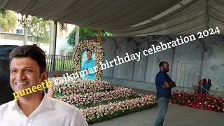 puneeth rajkumar birthday celebration 2024🥰🥰boss barthday celebration
