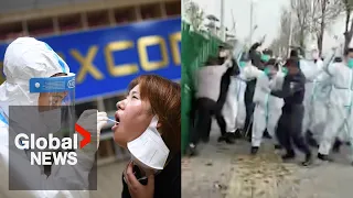 Former Chinese Foxconn worker speaks out after COVID clashes at iPhone factory