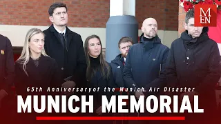 Munich Air Disaster 65th Anniversary Remembrance Service ft. Erik ten Hag and Harry Maguire