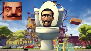 Hello Neighbor - My New Neighbor Skibidi Toilets Act 3 Season Gameplay Walkthrough