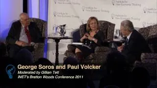 A conversation between Paul Volcker and George Soros
