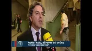 Zweiter Tag beim NSU-Prozess: Interview mit Memet Kilic vom 14. Mai 2013