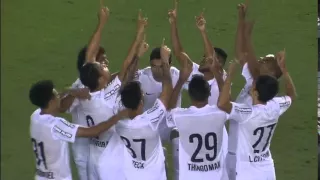 O gol de Geuvânio para o Santos contra Chapecoense pela 22ª rodada do Brasileirão 2015