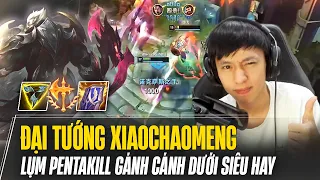 XIAO CHAO MENG GẶT PENTAKILL VỚI ĐẠI TƯỚNG DARIUS - GỒNG GÁNH CÁNH DƯỚI CỰC HAY