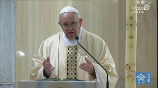 Papa Francesco, omelia a Santa Marta del 17 maggio 2020