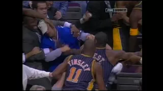 Most Infamous fight in NBA History! Pacers/Pistons Brawl 2004 (Malice in the Palace)