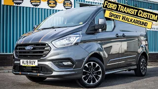 Ford Transit Custom Sport Detailed Walkaround Walk & Talk