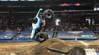 Monster Jam Los Angeles 2019 2 WHEEL SKILLS 07/14/19