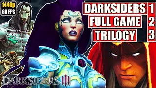 Darksiders 1, 2 & 3 Trilogy Gameplay Walkthrough [Full Game Movie - All Cutscenes Longplay] No Comme