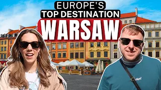 WARSAW is AWESOME 😱 First Impressions of WARSAW, Poland!