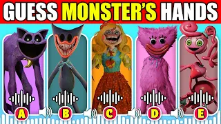 IMPOSSIBLE Guess The MONSTER'S HANDS, EMOJI & VOICE | Poppy Playtime Chapter 3 & Smiling Critters