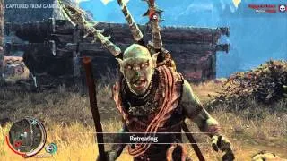 Middle earth: Shadow of Mordor Gameplay Weapons and Runes