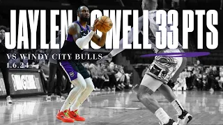 Jaylen Nowell GAME-HIGH 33 PTS vs Windy City Bulls 1.6.24 | Stockton Kings Highlights