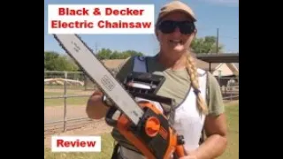 Black and Decker Electric Chainsaw Review