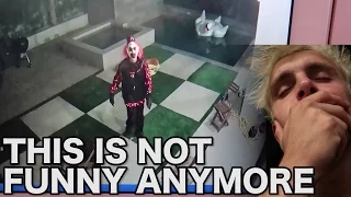 KILLER CLOWN BREAKS INTO OUR HOUSE (security footage)