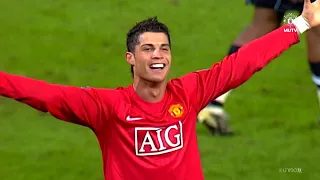 The First HATTRICK Cristiano Ronaldo Scored For Manchester United