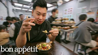 We Went to Hong Kong’s Number 1 Clay Pot Rice Spot | Street Food Tour with Lucas Sin | Bon Appétit