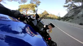 Yamaha R6 Chasing Aprilia Rsv4 Rf