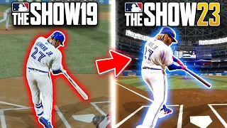 A Home Run With Vladimir Guerrero Jr. In EVERY MLB The Show!