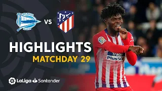 Highlights Deportivo Alavés vs Atlético de Madrid (0-4)