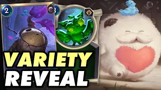 THE VARIETY CARDS ARE HERE! | Legends of Runeterra | Card Reaction