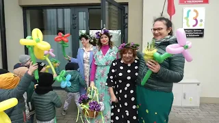 Przedszkolaki witają wiosnę - Przedszkole im. Kubusia Puchatka w Tuliszkowie