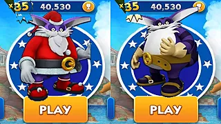 Santa BIG vs BIG - BIG battle - New Charachter - Versus Mode - Sonic Dash/prime Android GamePlay