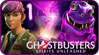 Ghostbusters: Spirits Unleashed Walkthrough Part 1 (PS5) Intro + Character Creation