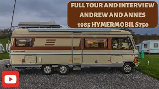 Hymermobil s750 (1985) Full Tour and Interview