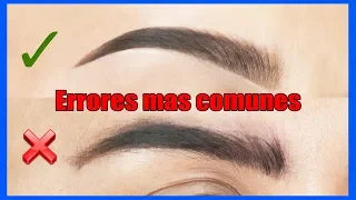 CEJAS PERFECTAS FACIL paso a paso y Errores de Maquillaje / Alin Pescina Makeup