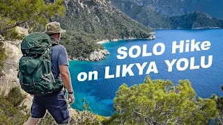 Likya Yolu [2021] - SOLO Hiking in TURKEY with Tent | Titanium HOBO Stove | Best BACKPACK - ASMR