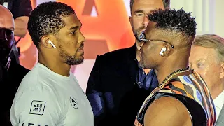 FACE OFF | Anthony Joshua vs. Francis Ngannou • HEAVYWEIGHTS HEAD TO HEAD in Saudi | DAZN Boxing