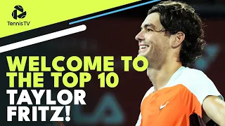 Taylor Fritz Reaches ATP Top 10 For The First Time! 🇺🇸