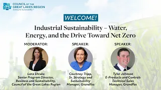 Industrial Sustainability – Water, Energy, and the Drive Toward Net Zero Webinar Recording