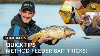 Quick Tips | Method Feeder Bait Tricks!