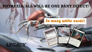 New Legacy Bant Infect build with Phyrexia: All Will Be One upgrades! | MTG Legacy league | MTGO