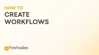 How to create Workflows