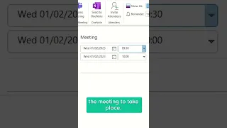 How to Create a Meeting in Microsoft Outlook